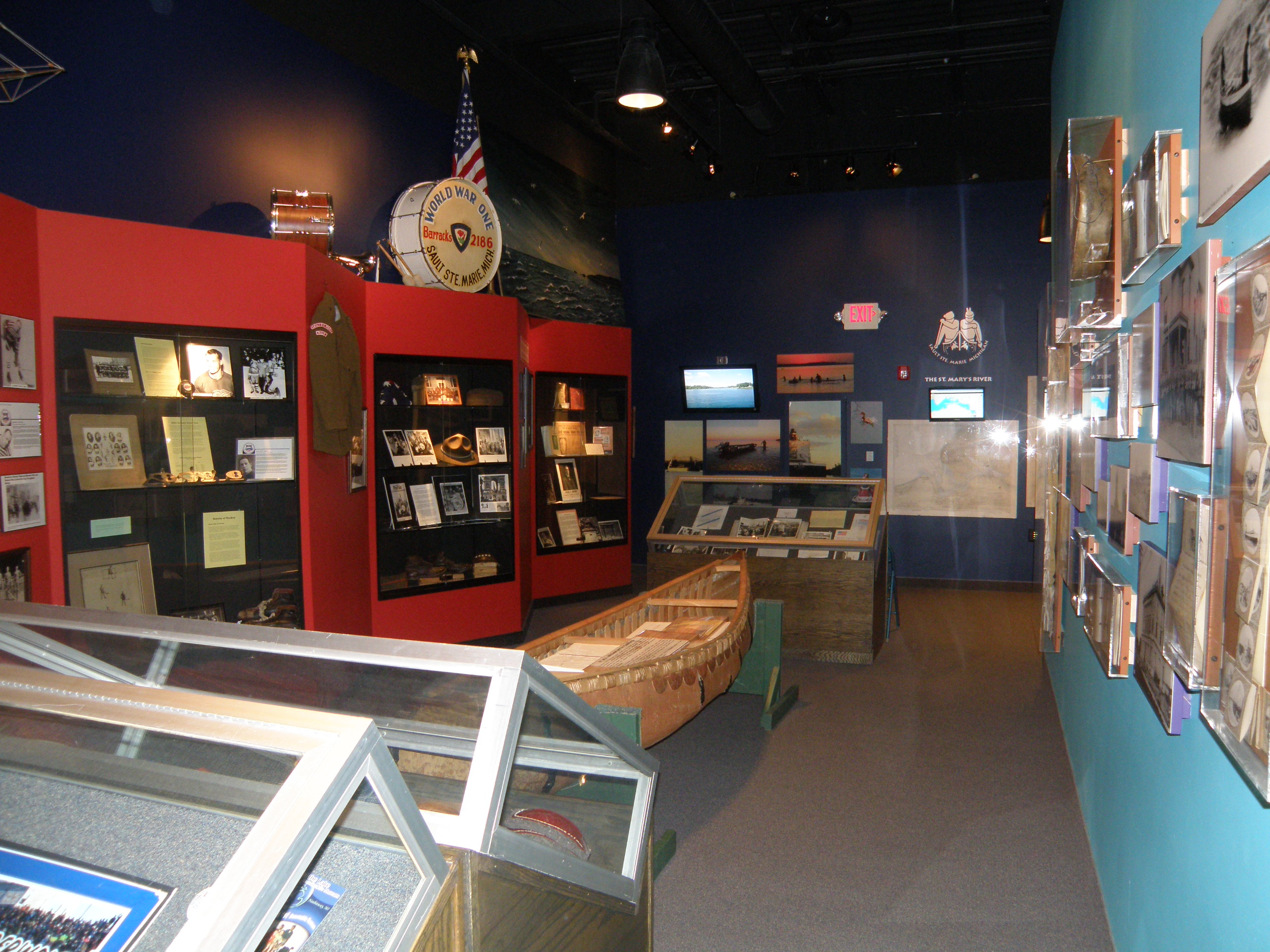Exhibits of River of History Museum