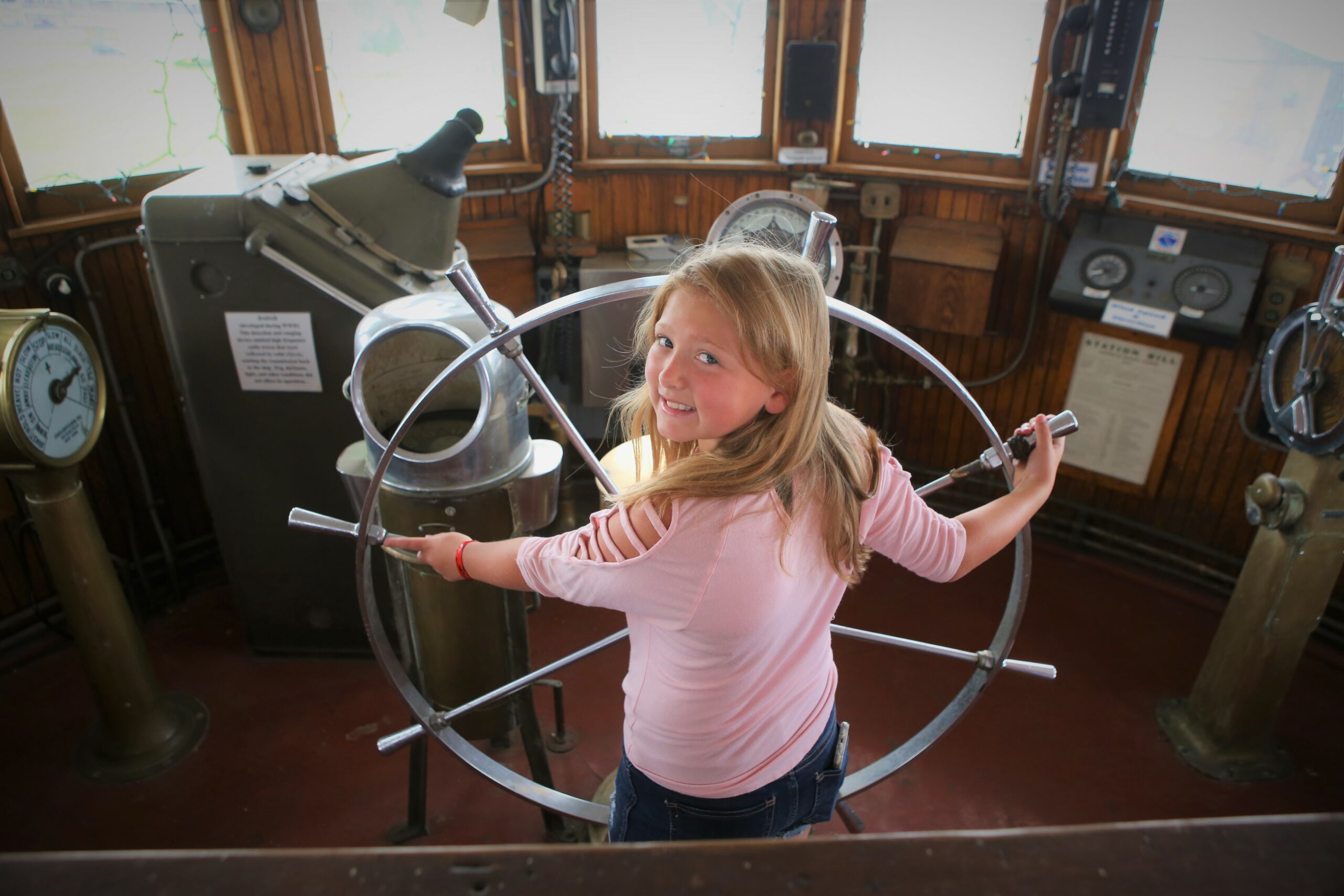 Child at the Helm